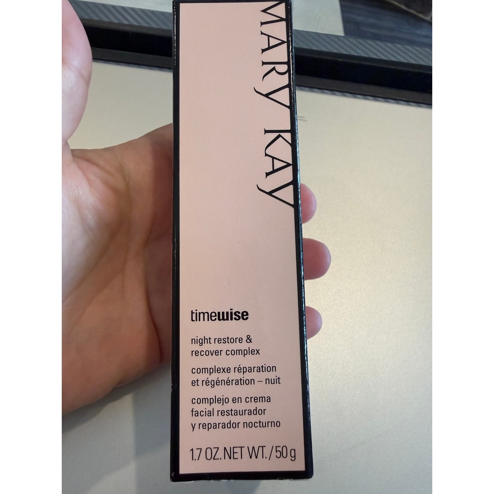 MARY KAY TIMEWISE NIGHT RESTORE & RECOVER COMPLEX~NORMAL TO DRY~NIB~DISCONTINUED